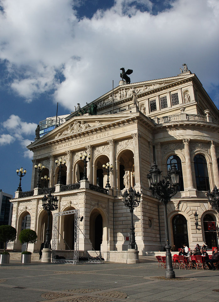 Die Alte Oper in Frankfurt am Main.