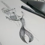 Motiv für Sketch Dailies: Sirene