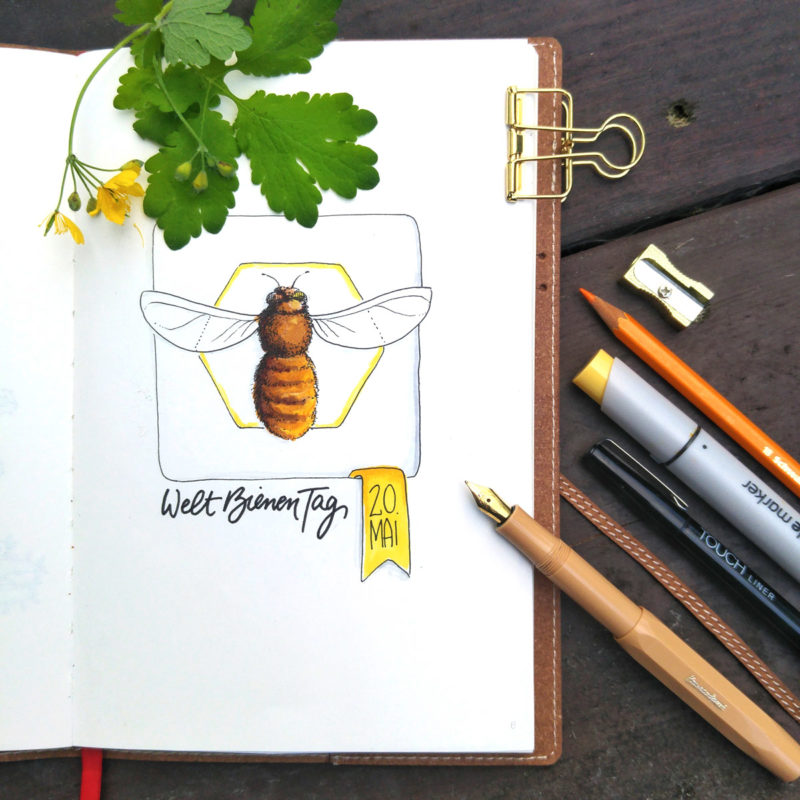 Mail Art: Mach mit bei der Aktion für unsere Bienen
