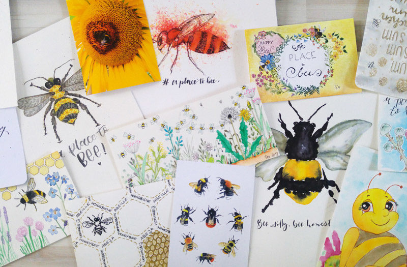 A Place to Bee – Zwischenstand der Mail Art Aktion