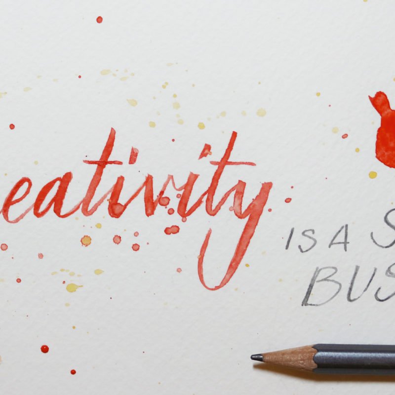 CREATIVITY is a SERIOUS BUSINESS.