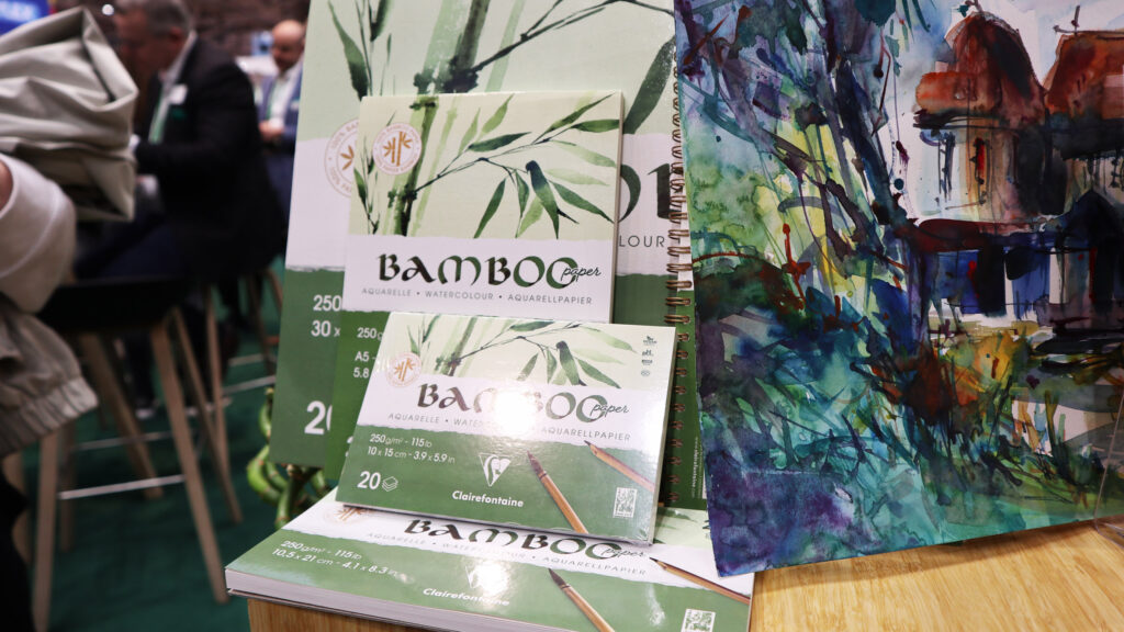 Bamboo Paper von Clairefontaine wird es in vielen verschiedenen Formaten geben.