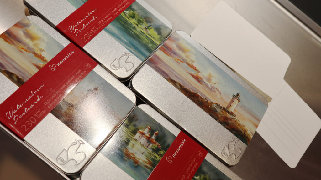Die neue Edition der Hahnemühle Postkartenboxen mit Motiven von Rabi Alieva.