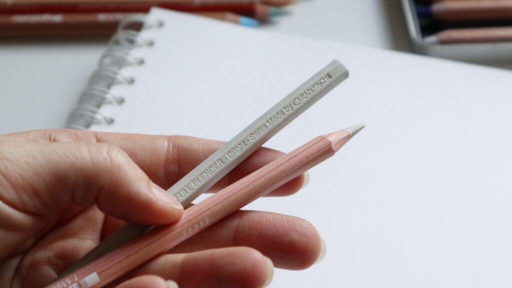 Farblos: Der Full Blender und der Pencil Blender zum Polieren von Buntstiften.