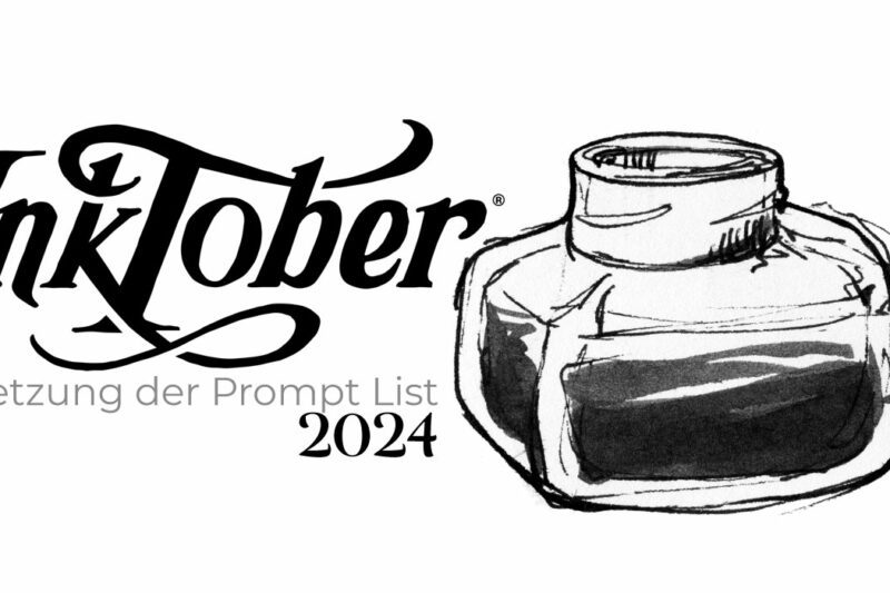 Inktober 2024 - Übersetzung der offiziellen Prompt Liste