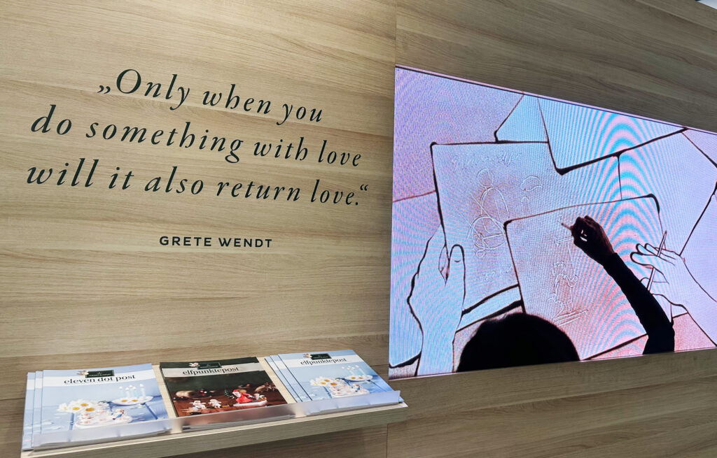 "Only when you do something with love will it also return love." Grete Wendt – Zitat gefunden auf der Ambieten.